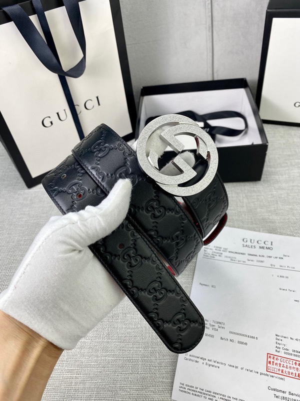 グッチベルト激安内部構造